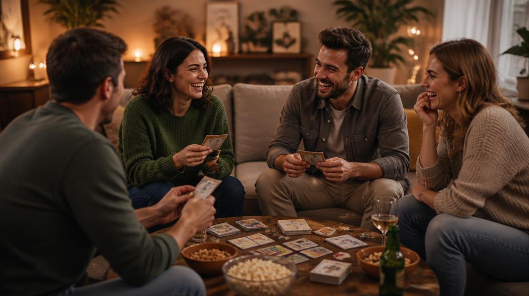 Der perfekte Quizabend im Wohnzimmer
