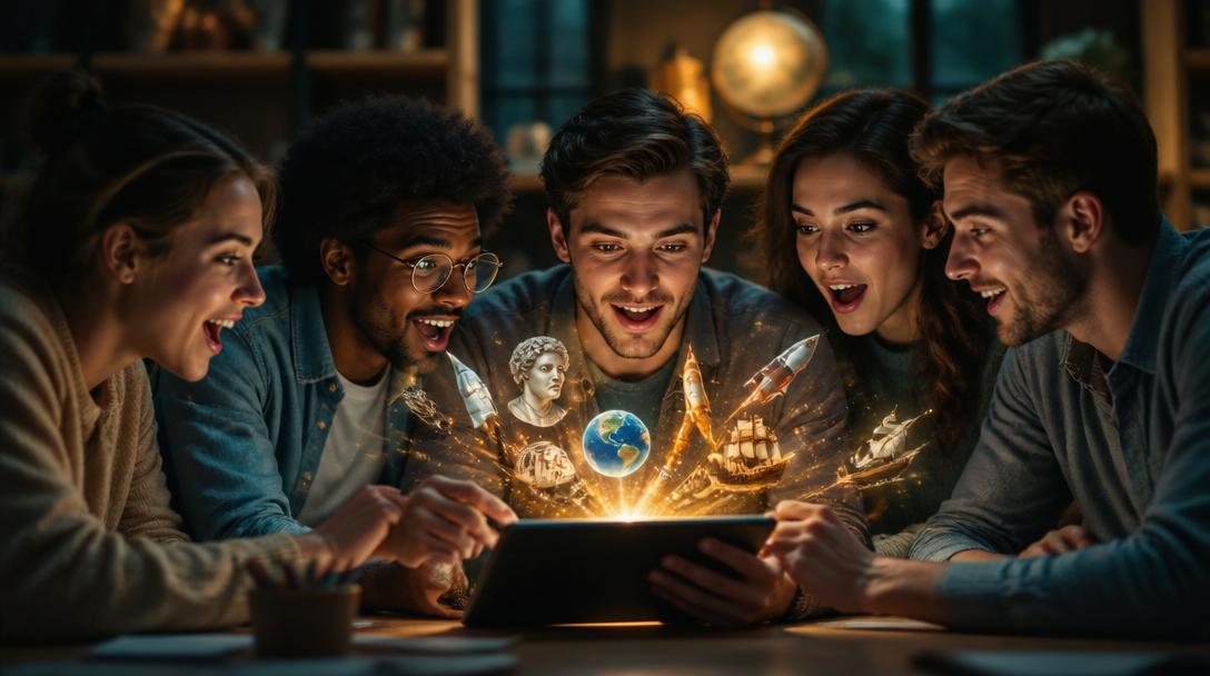 Quizze die Wissen plötzlich lebendig machen