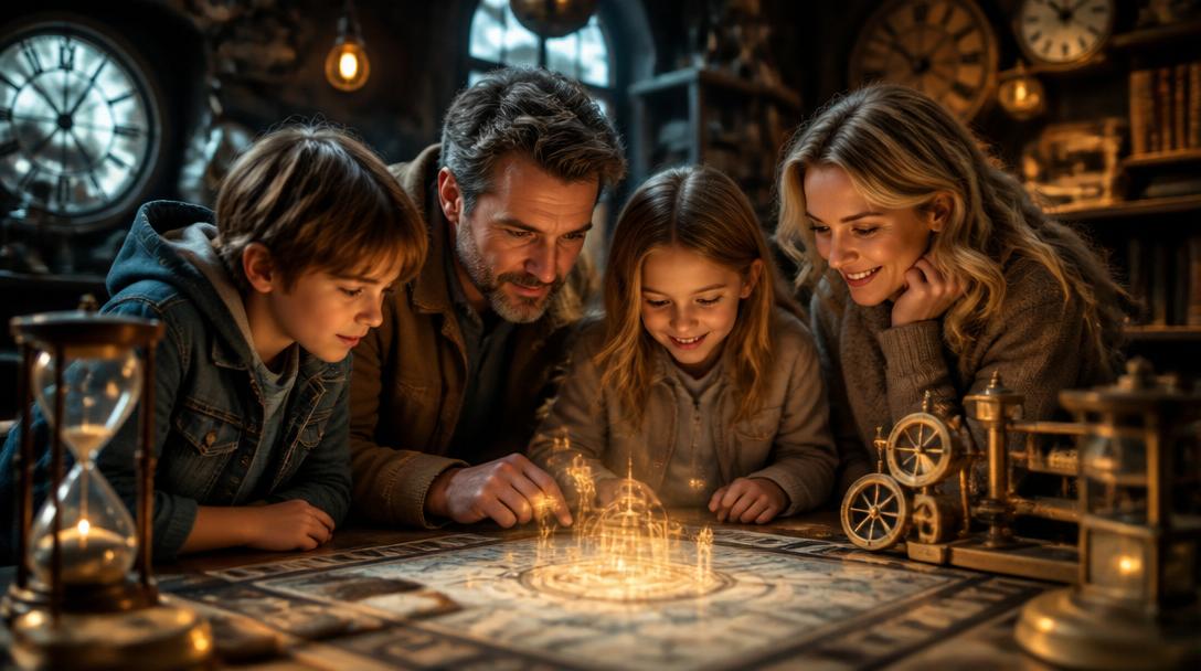 Zeitreise per Quiz für Familien