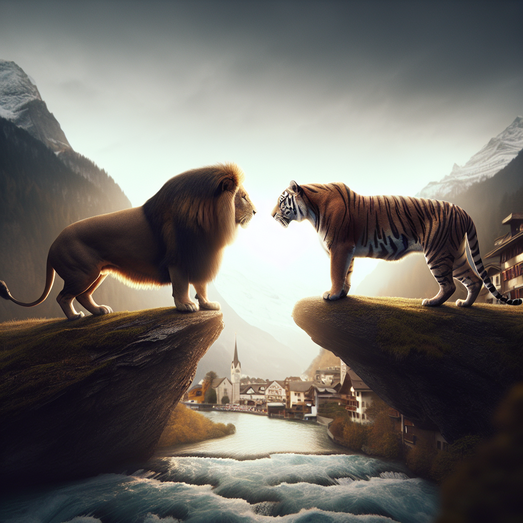 Kampf der Titanen: Löwen vs. Tiger!