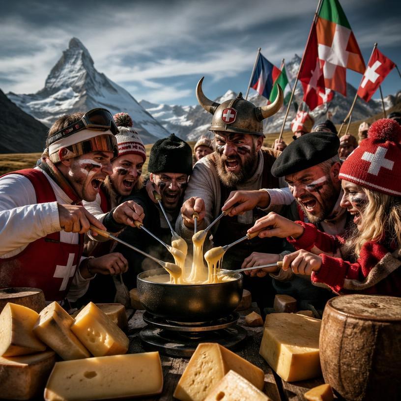 Fondue-Fieber: Der internationale Käsekrieg!