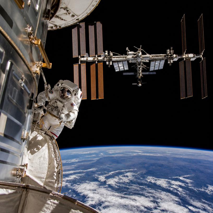 Sicher im Weltall: Die ISS und ihre Technologien