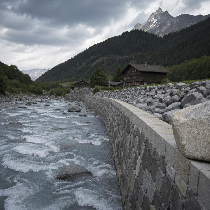 Hochwasserschutz in der Alpenwelt
