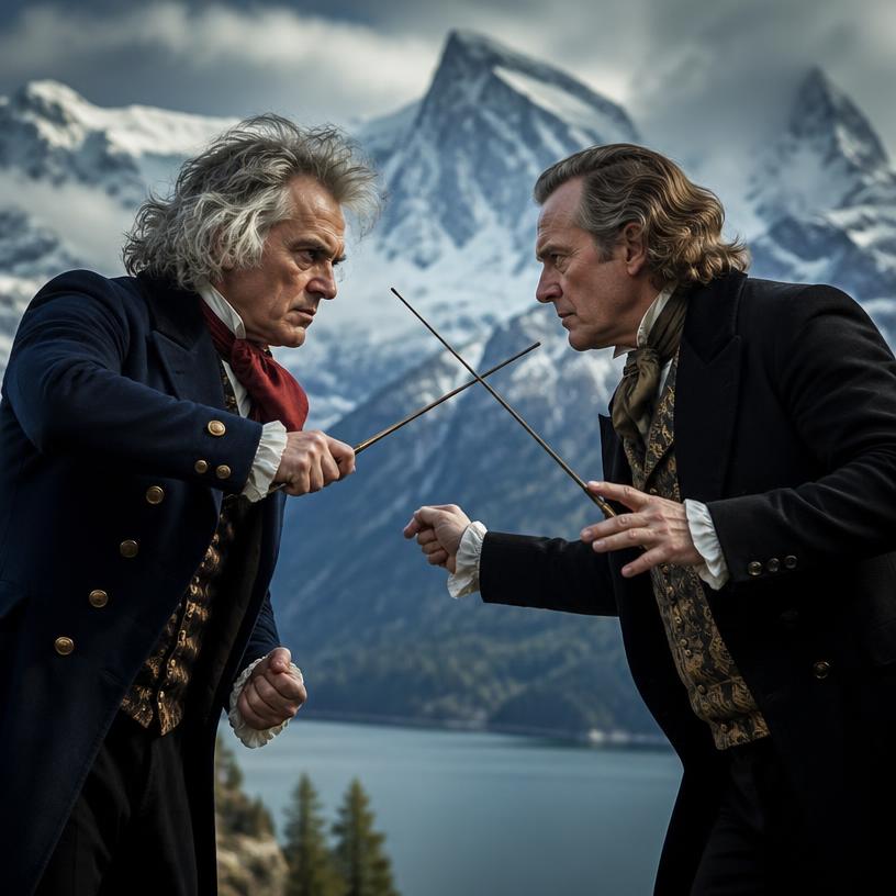 Die Klangschlacht der Titanen: Beethoven gegen Wagner