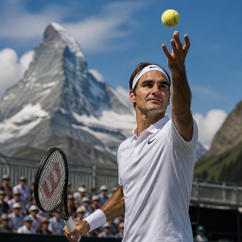 Aufschlag mit Stil – Wer kann Federer das Wasser reichen?