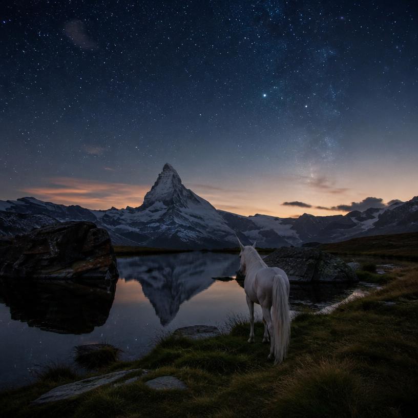 Sternenhimmel oder Einhorntraum?