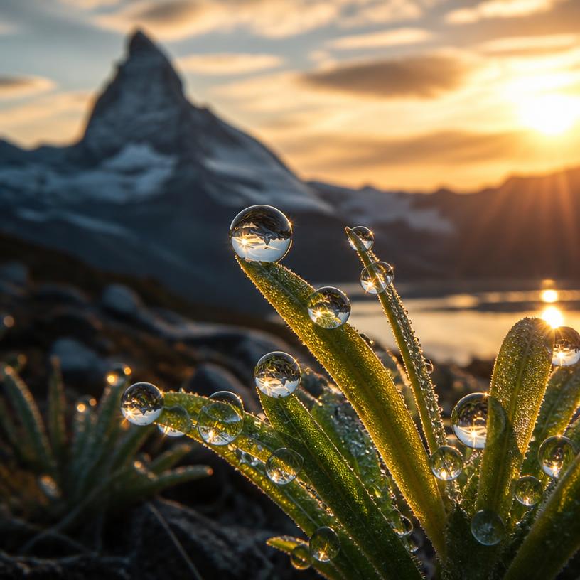 Das Geheimnis der Wassertropfen