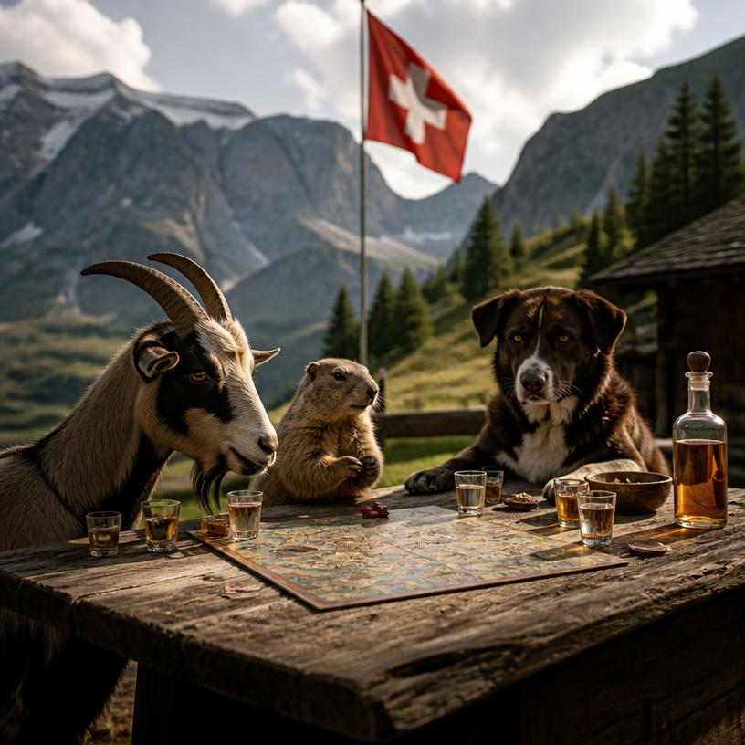 Tierische Meisterschaften im Schnaps und Wissen