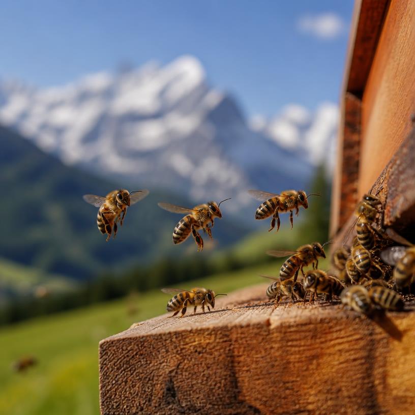 Die choreografische Kunst der Bienen: Ein Tanz für den Nektar?