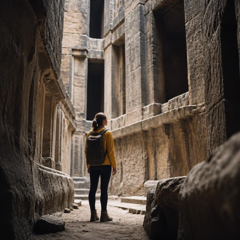 Architekturmysteriöse Entdeckungsreise
