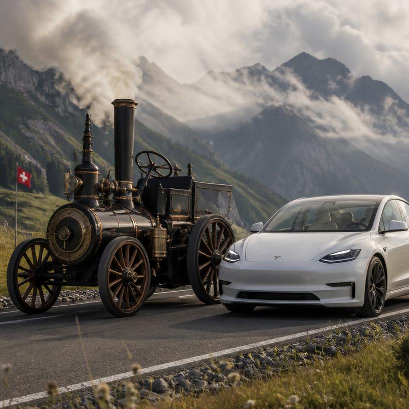 Die Metamorphose der Mobilität: Vom Dampfwagen zur Elektrofahrzeugrevolution