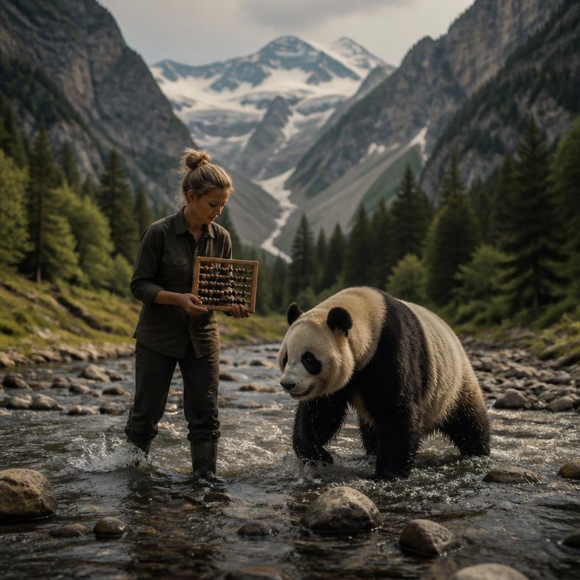 Zahlenzauber oder Pandafluss?