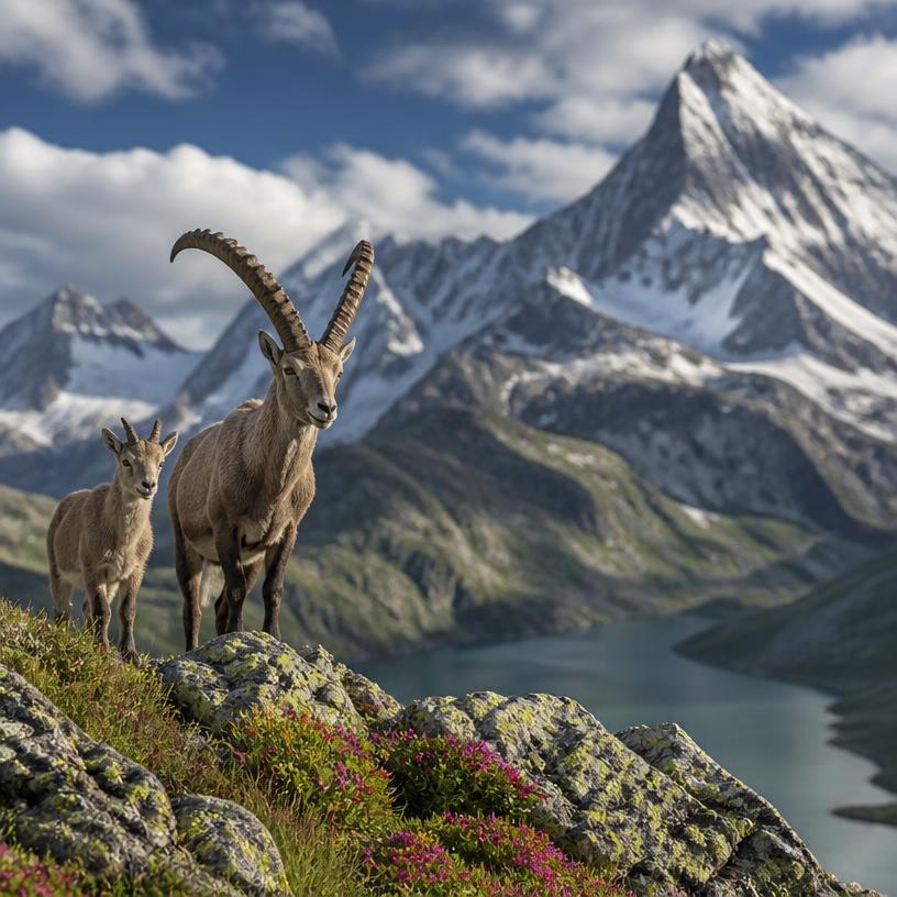 Alpine Lebenswelten: Tierische Freunde der Berge