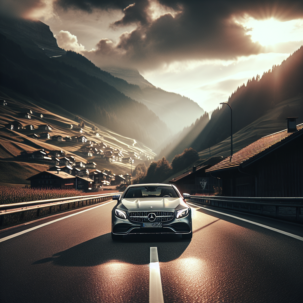 Geheimnisse der Eleganz: Mercedes-Benz auf Schweizer Strassen