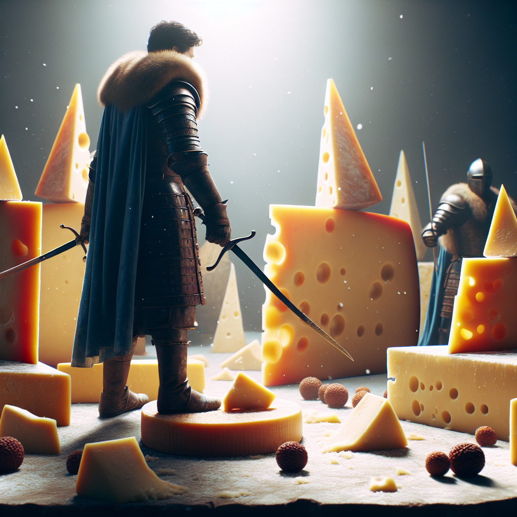 Käse-Kampf der Genies