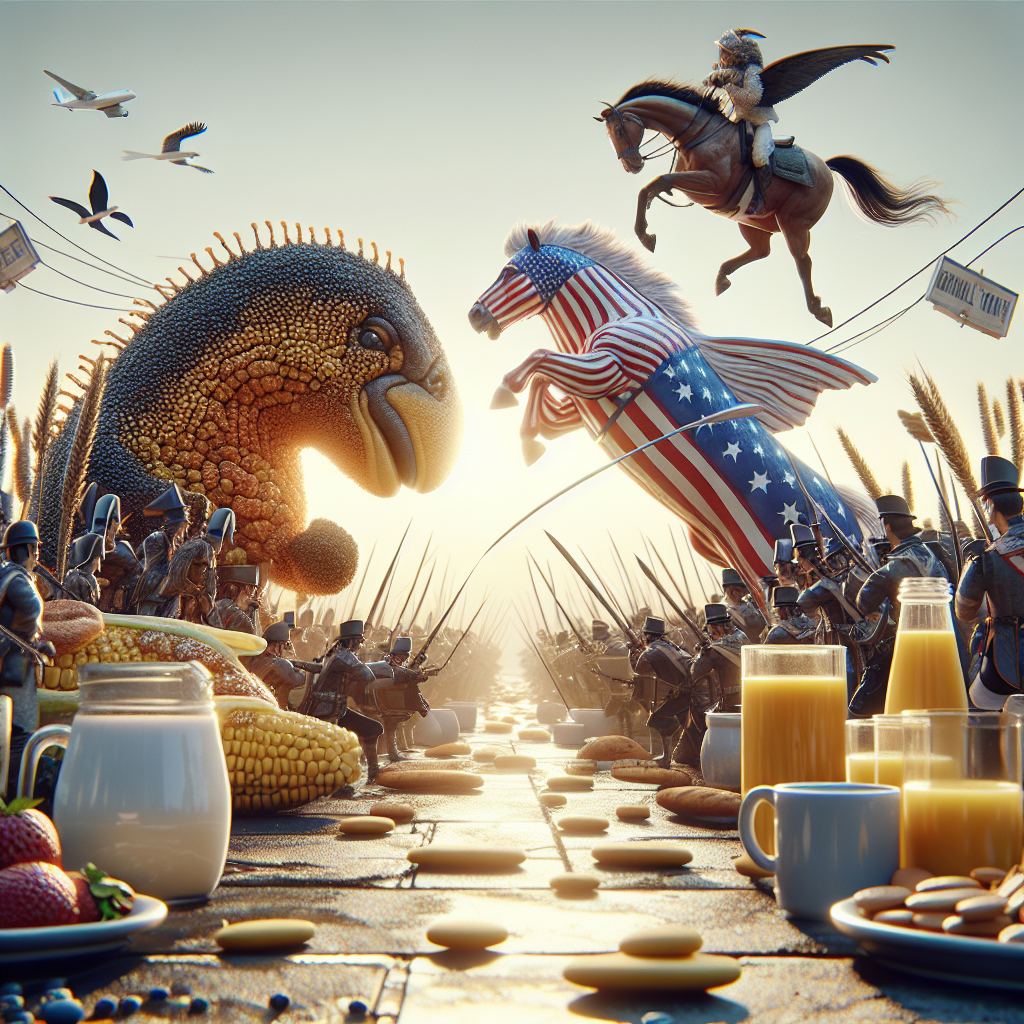 Frühstücksduell der Globalen Giganten!