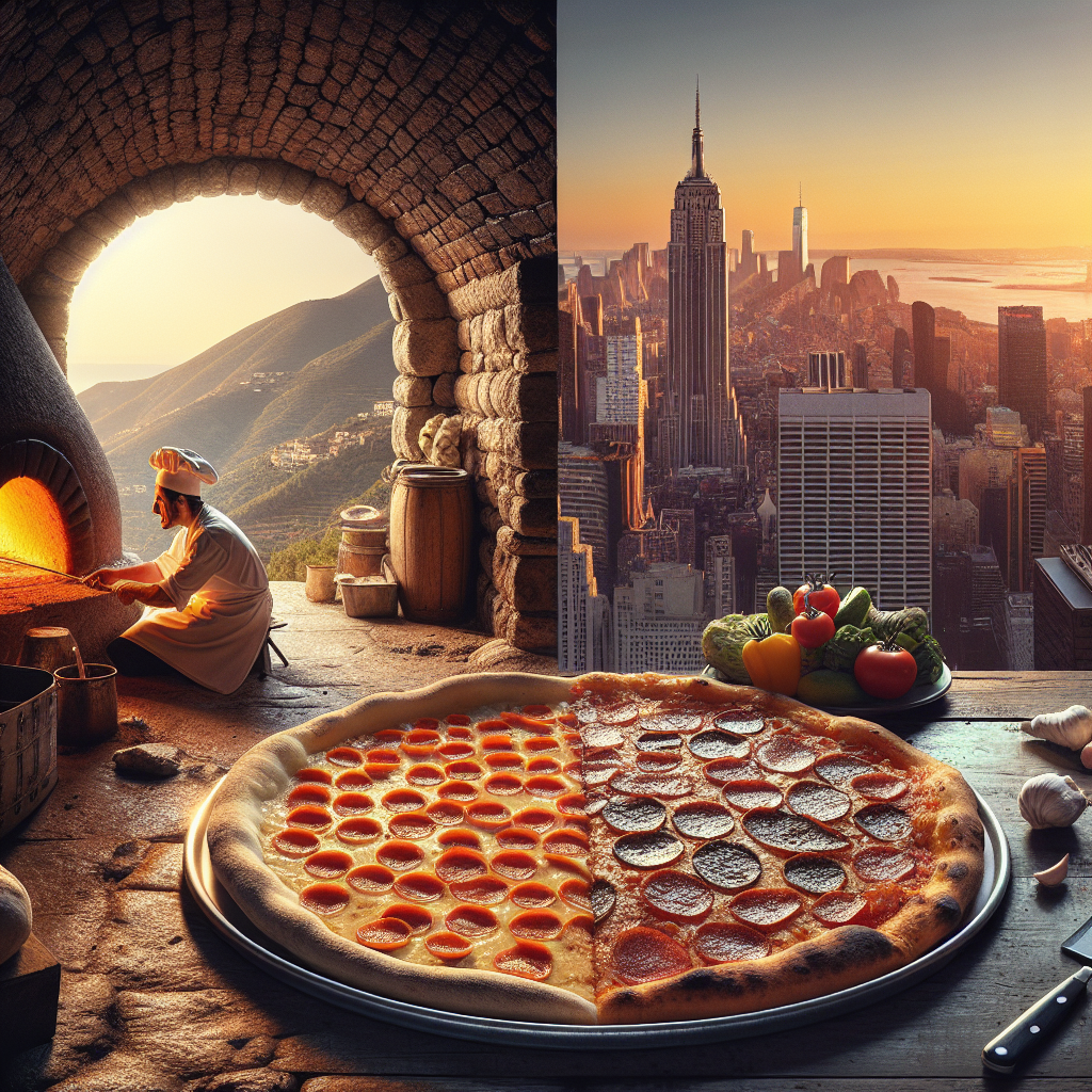 Die kulinarische Odyssee: Pizza von Neapel bis New York
