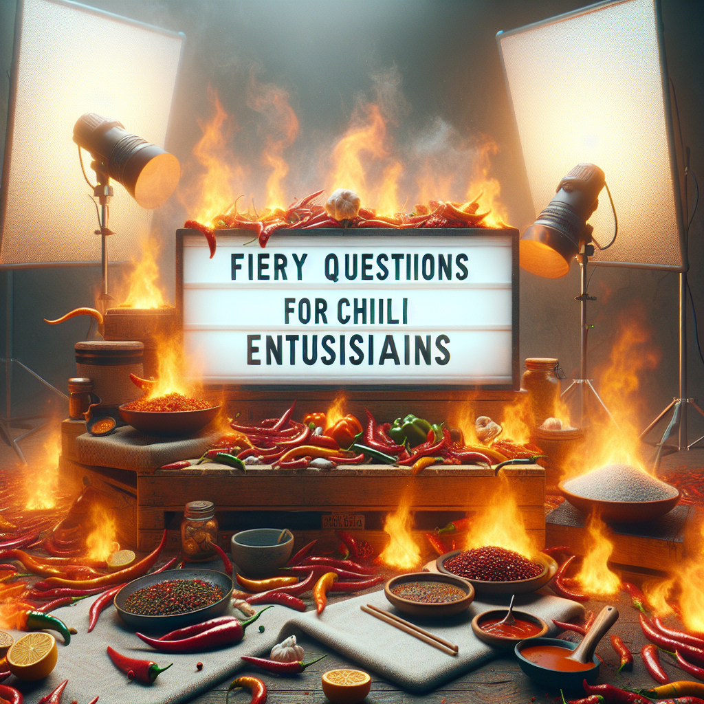 Feurige Fragen für Chili-Freaks