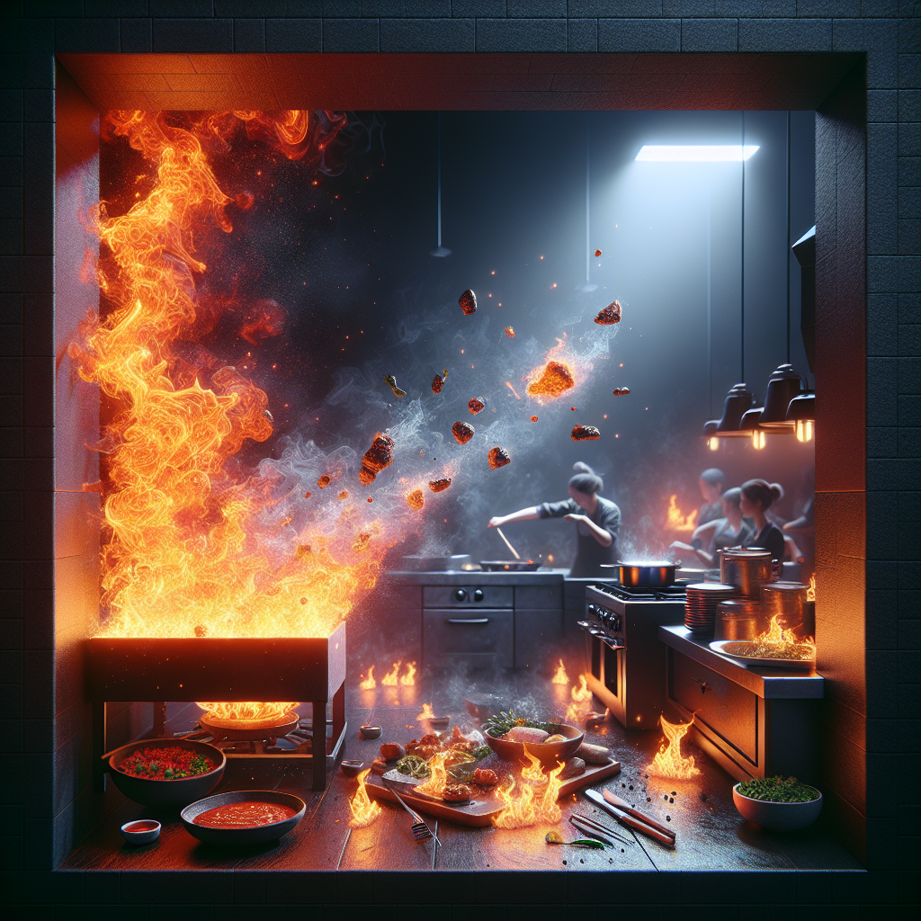 Feuer in der Küche: Scharf aber lecker!