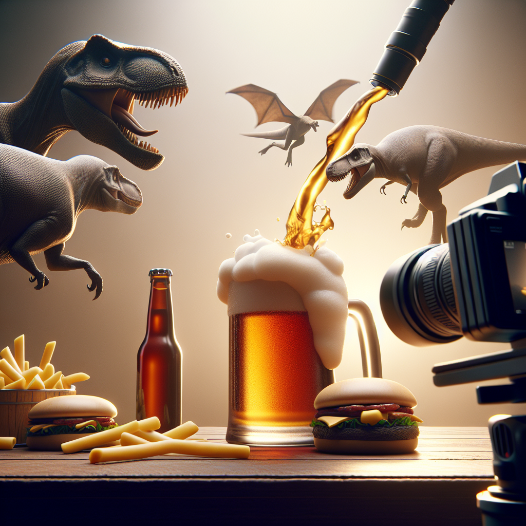 Dinos und Bier: Mach's wie ein Profi!